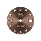 Rolex Two-Tone (RG/SS) Datejust - 28mm - Chocolate Diamond Dial - Jubilee