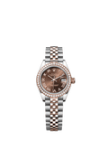 Rolex Two-Tone (RG/SS) Datejust - 28mm - Chocolate - Jubilee