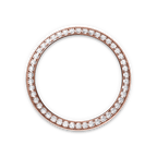 Rolex Two-Tone (RG/SS) Datejust - 28mm - White mother-of-pearl Diamond Dial - Jubilee