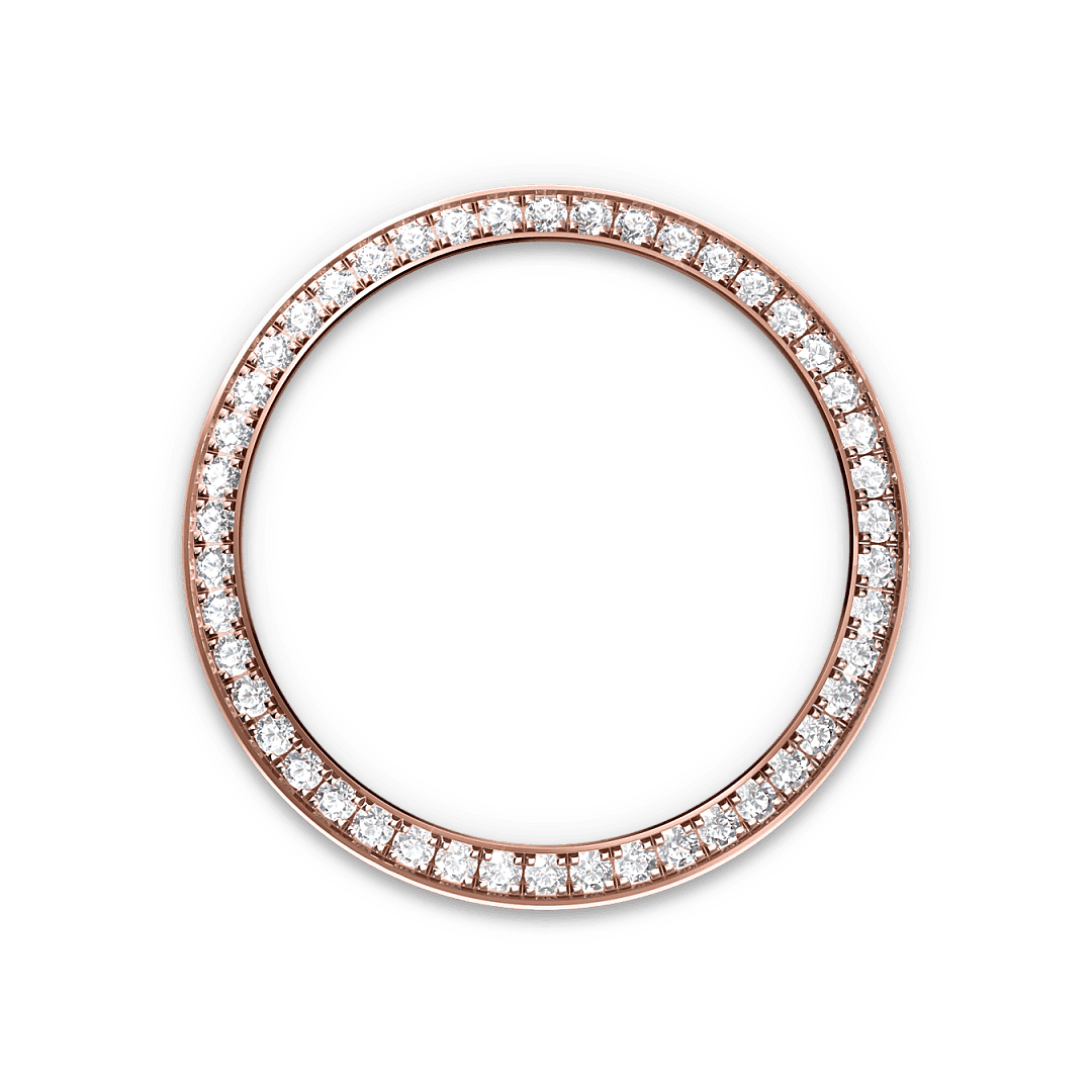 Rolex Two-Tone (RG/SS) Datejust - 28mm - White mother-of-pearl Diamond Dial - Jubilee