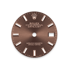 Rolex Two-Tone (RG/SS) Datejust - 28mm - Chocolate - Jubilee