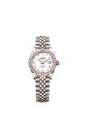 Rolex Two-Tone (RG/SS) Datejust - 28mm - White - Jubilee