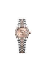 Rolex Two-Tone (RG/SS) Datejust - 28mm - Rosé-colour - Jubilee