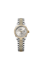 Rolex Two-Tone (YG/SS) Datejust - 28mm - Silver - Jubilee