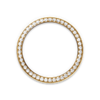 Rolex Two-Tone (YG/SS) Datejust - 28mm - White mother-of-pearl Diamond Dial - Jubilee