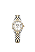 Rolex Two-Tone (YG/SS) Datejust - 28mm - White - Jubilee