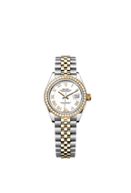 Rolex Two-Tone (YG/SS) Datejust - 28mm - White - Jubilee