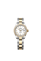 Rolex Two-Tone (YG/SS) Datejust - 28mm - White - Oyster