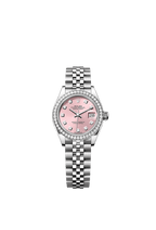 Rolex Stainless Steel Datejust - 28mm - Pink Diamond Dial - Jubilee