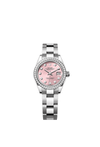 Rolex Stainless Steel Datejust - 28mm - Pink Diamond Dial - Oyster