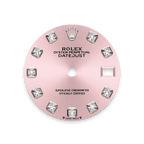 Rolex Stainless Steel Datejust - 28mm - Pink Diamond Dial - Oyster