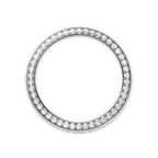 Rolex Stainless Steel Datejust - 28mm - White mother-of-pearl Diamond Dial - Jubilee