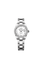 Rolex Stainless Steel Datejust - 28mm - White - Oyster