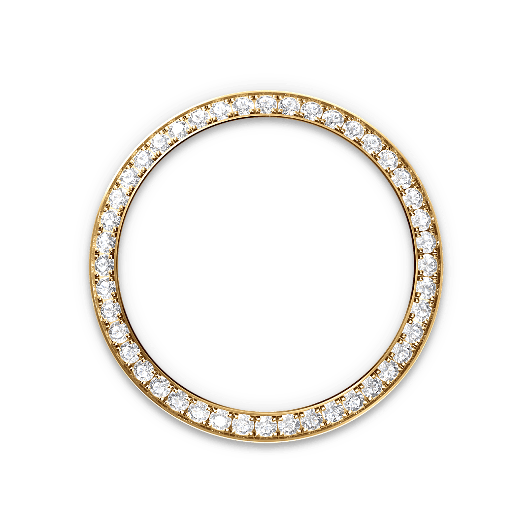 Rolex Yellow Gold Datejust - 28mm - Diamond-paved - President