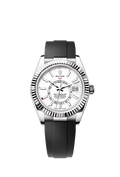Rolex White Gold Sky-Dweller - 42mm - Intense white