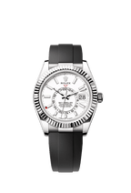 Rolex White Gold Sky-Dweller - 42mm - Intense white