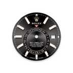 Rolex Two-Tone (YG/SS) Sky-Dweller - 42mm - Bright black - Jubilee