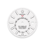Rolex Stainless Steel Sky-Dweller - 42mm - Intense white - Oyster