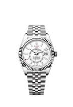 Rolex Stainless Steel Sky-Dweller - 42mm - Intense white - Jubilee