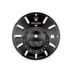 Rolex Stainless Steel Sky-Dweller - 42mm - Bright black - Jubilee