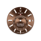 Rolex Rose Gold Sky-Dweller - 42mm - Chocolate - Oyster