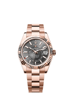 Rolex Rose Gold Sky-Dweller - 42mm - Slate - Oyster