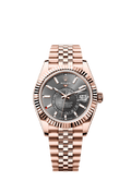Rolex Rose Gold Sky-Dweller - 42mm - Slate - Jubilee