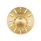 Rolex Yellow Gold Sky-Dweller - 42mm - Champagne-colour - Oyster