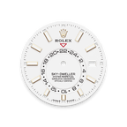 Rolex Yellow Gold Sky-Dweller - 42mm - Intense white - Oyster