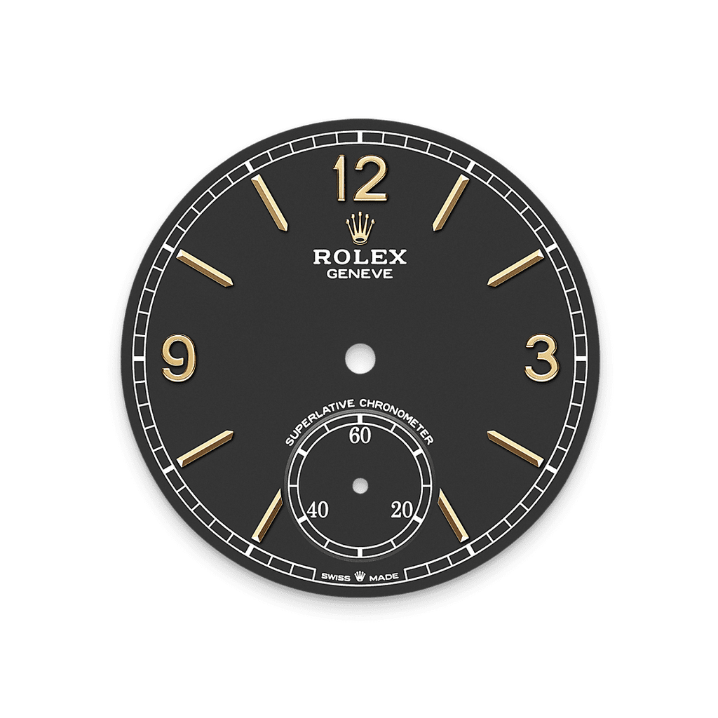 Rolex Yellow Gold 1908 - 39mm - Intense black