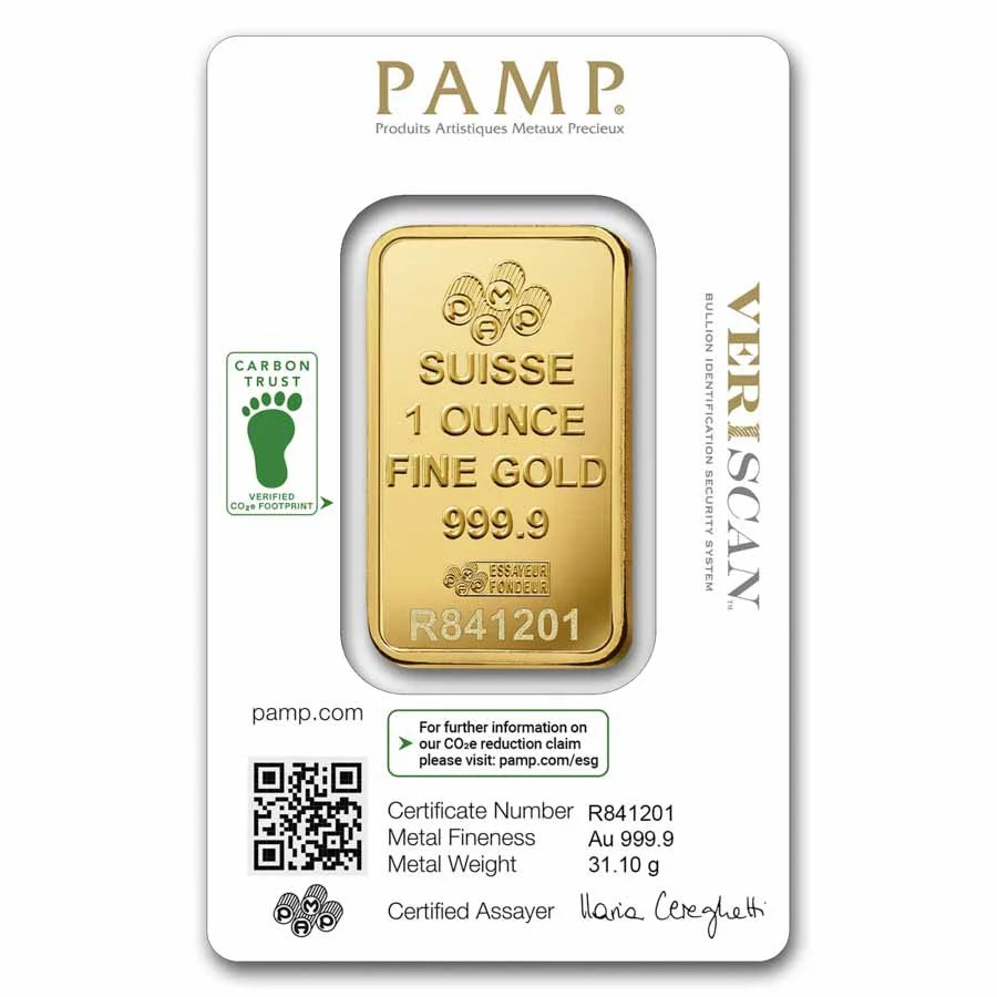 1oz Gold Bar