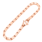 3.5MM Semi-Hollow Baht Link Bracelet — detail 3