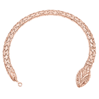 4.8MM Solid Snake Biting Tail Bracelet — detail 3