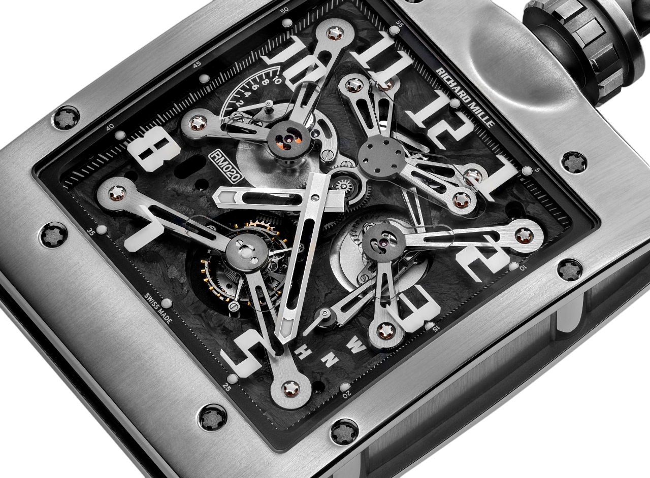 Richard Mille - RM 020 - Manual Winding Tourbillon Pocket Watch