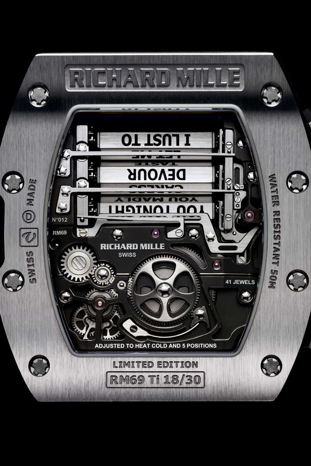 Pre-owned Richard Mille, RM 69, Tourbillon Erotic – view 5