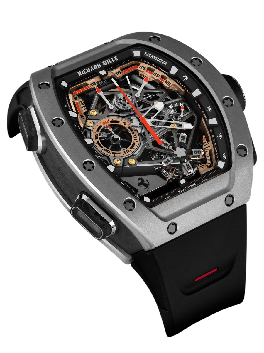 Richard Mille - RM 43-01 - Manual Winding Tourbillon Split-Seconds Chronograph Ferrari