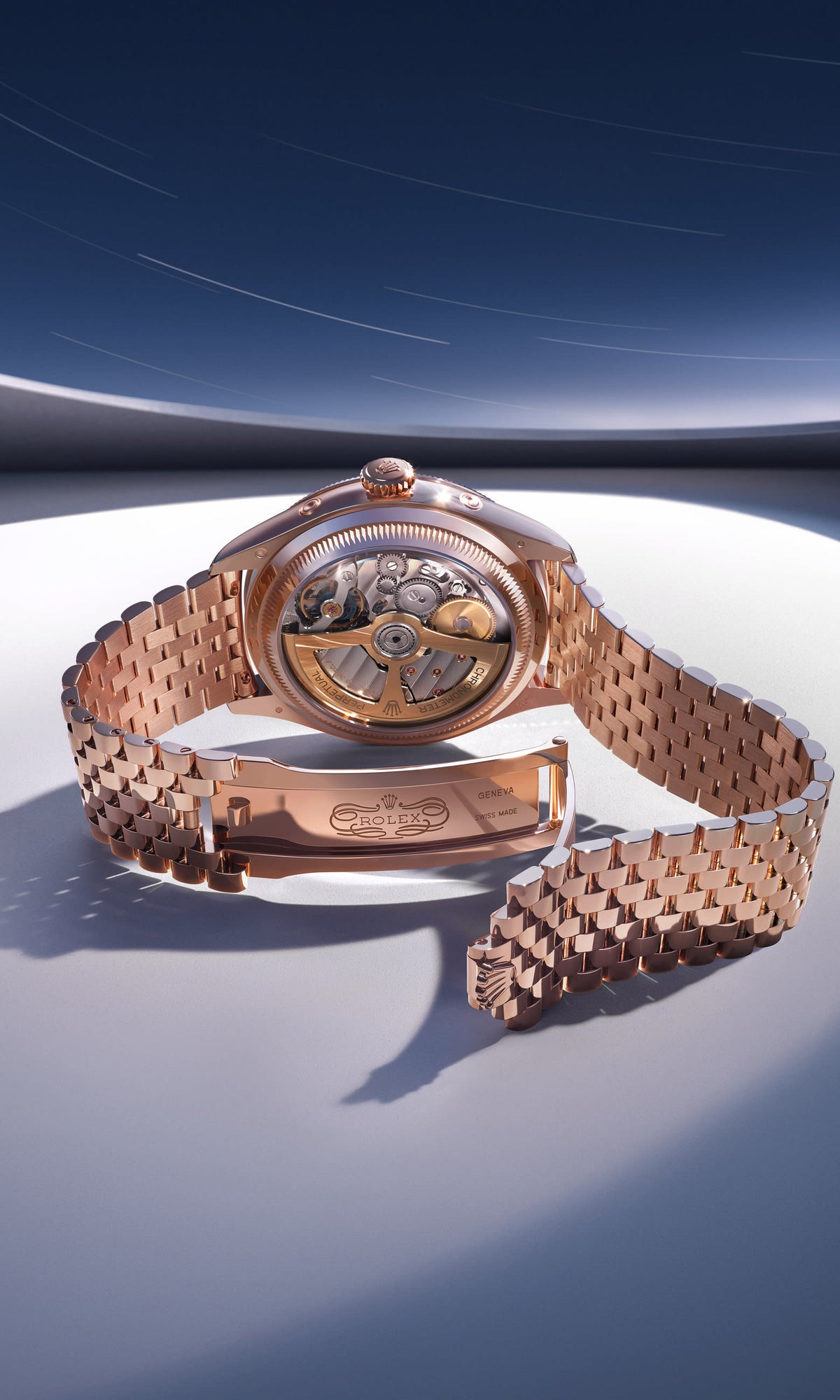 Rolex Perpetual Padellone 53505-0003 case back