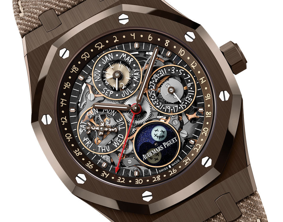 Audemars Piguet - 41 mm - Brown ceramic