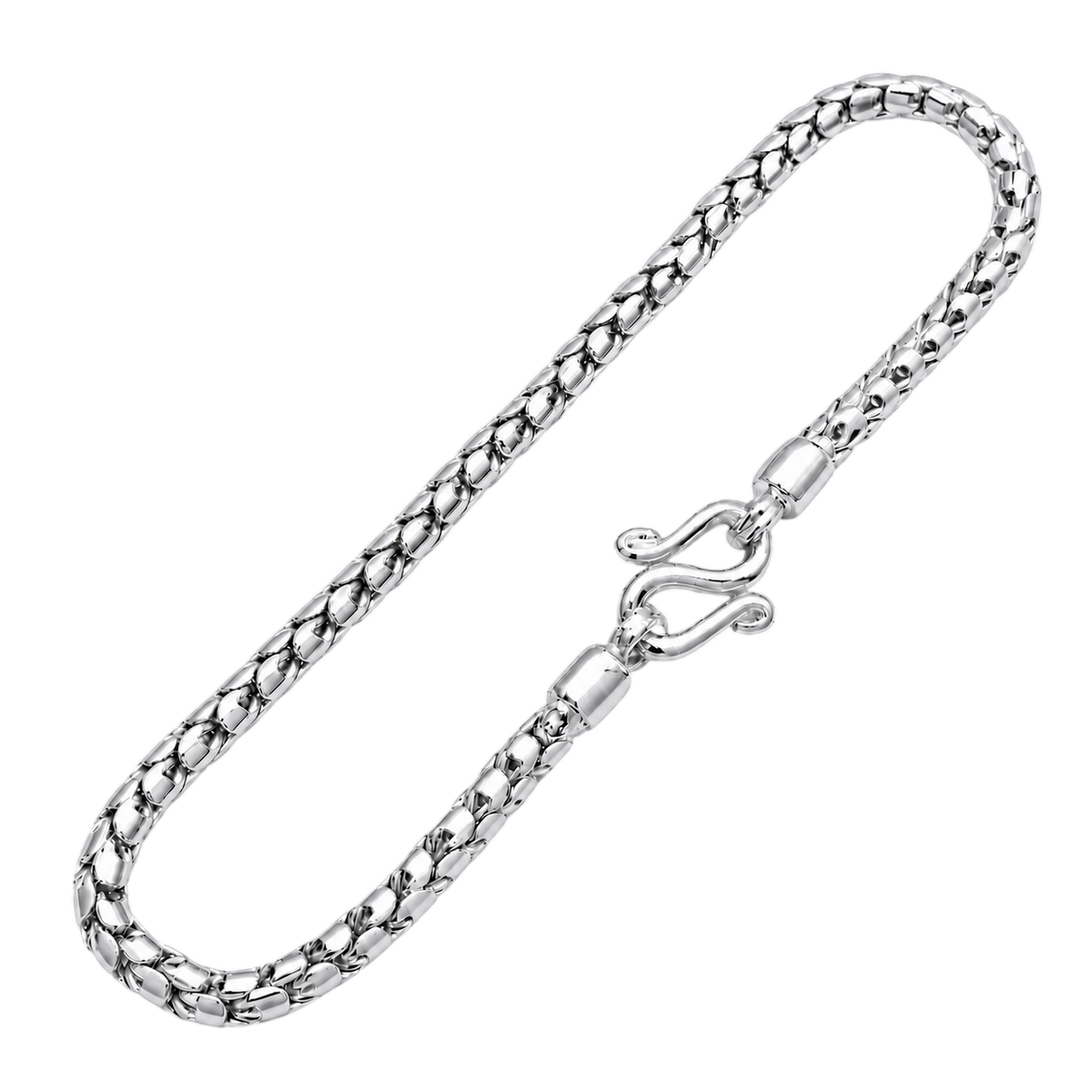 3.5MM Solid Dragon Scale Bracelet — detail 4