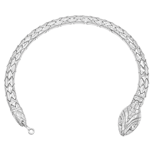 4.8MM Solid Snake Biting Tail Bracelet — detail 2